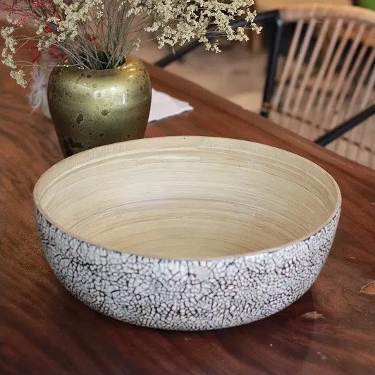 Bamboo bowl